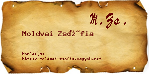 Moldvai Zsófia névjegykártya